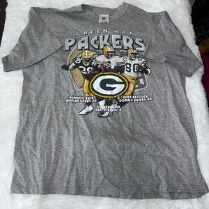 Green Bay Packers T Shirt NFL Players Brett Favre Ahman Green Donald Driver